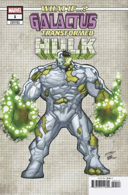 What If... Galactus Transformed The Incredible Hulk? #1 (10 Copy Design Cover)