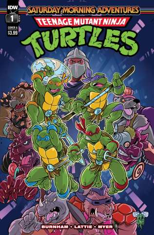 Teenage Mutant Ninja Turtles: Saturday Morning Adventures #1 (Lattie Cover)