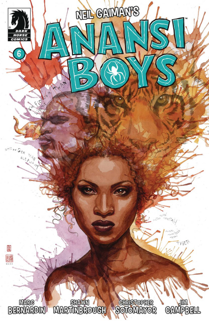 Anansi Boys #6 (Mack Cover)