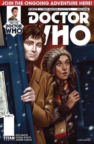 Doctor Who: New Adventures with the Tenth Doctor, Year Three #10 (Iannicello Cover)