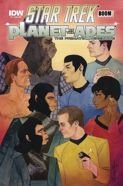 Star Trek / Planet of the Apes #3 (Subscription Cover)