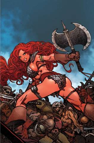 The Invincible Red Sonja #3 (11 Copy Moritat Virgin Cover)