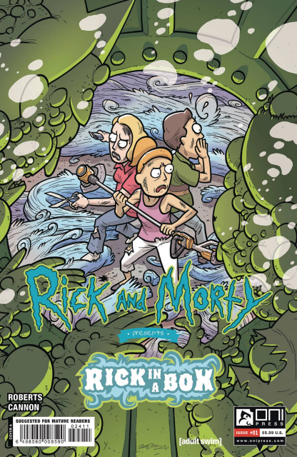 Rick and Morty Presents Rick in a Box #1 (Cannon Cover)