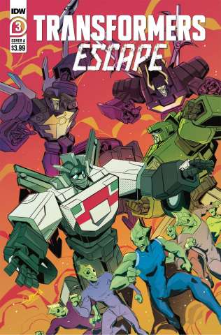 Transformers: Escape #3 (McGuire-Smith Cover)