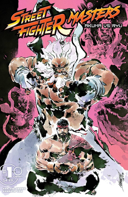Street Fighter Masters: Akuma vs. Ryu #1 (Loh Cover)