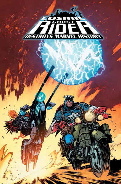 Cosmic Ghost Rider Destroys Marvel History #4 (Daniel Cover)