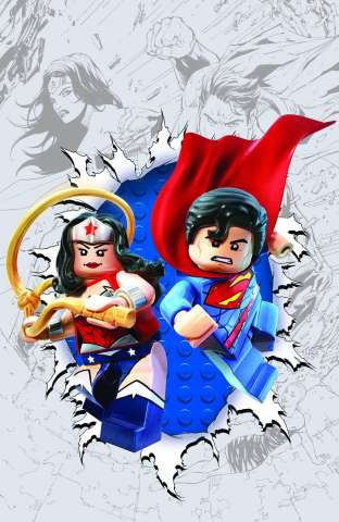 Superman / Wonder Woman #13 (Lego Cover)