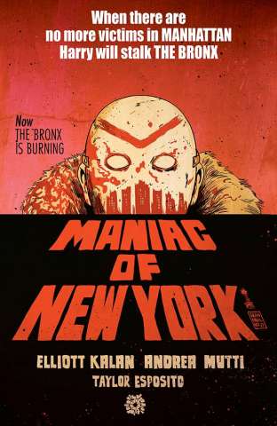 Maniac of New York: The Bronx is Burning #4 (Francavilla Cover)