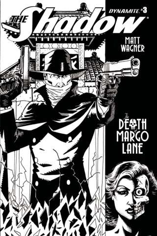The Shadow: The Death of Margo Lane #3 (10 Copy B&W Cover)