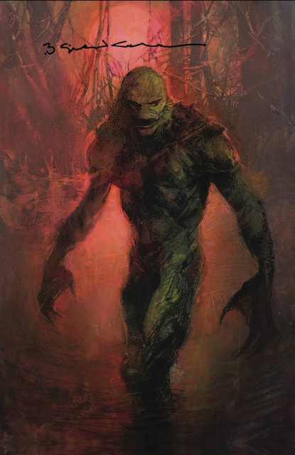 Universal Monsters: The Creature from the Black Lagoon Lives! #1 (Sienkiewicz Signed Cover)