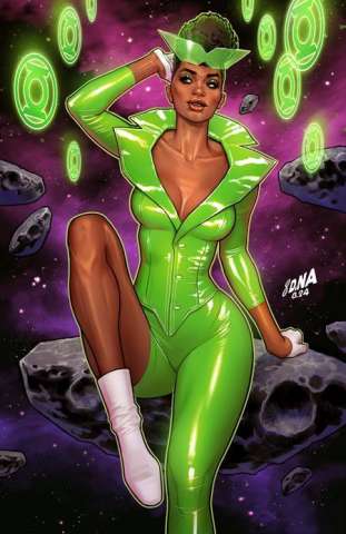 Green Lantern #18 (David Nakayama Artist Spotlight Card Stock Cover)