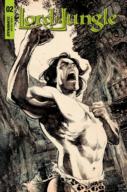 Lord of the Jungle #2 (10 Copy Panosian B&W Cover)