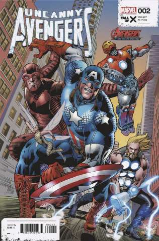 Uncanny Avengers #2 (Bryan Hitch Avengers 60th Anniversary Cover)