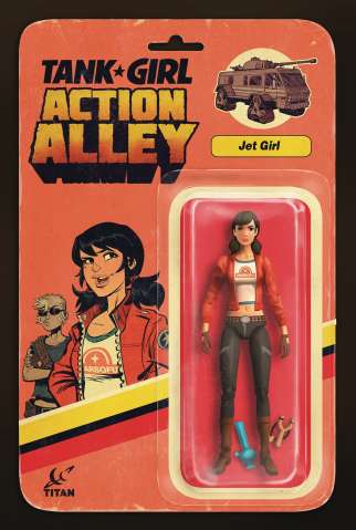 Tank Girl #4 (Jet Girl Action Figure Cover)