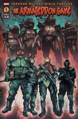 Teenage Mutant Ninja Turtles: The Armageddon Game #6 (Sanchez Cover)