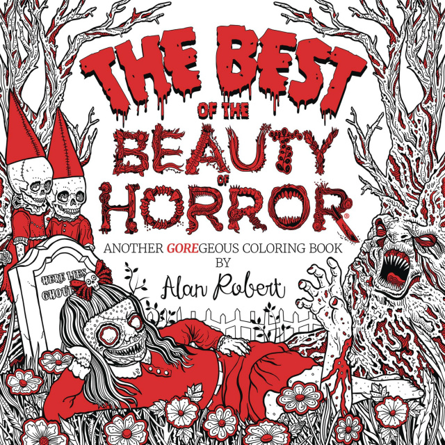 The Best of the Beauty of Horror Another Coloring Book