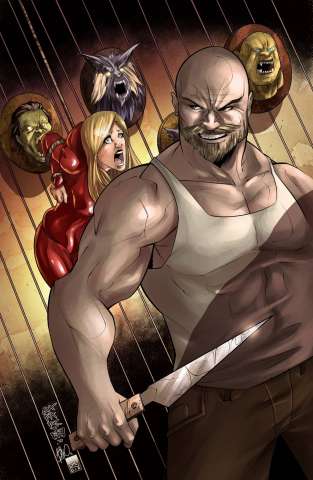 Grimm Fairy Tales: Red Riding Hood 10th Anniversary Special #2 (Cafaro Cover)