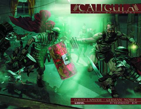 Caligula: Heart of Rome #3 (Wrap Cover)