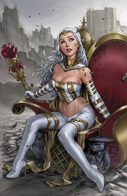Grimm Fairy Tales: The White Queen #1 (Caldwell Cover)