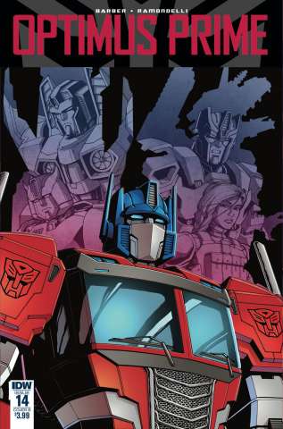Optimus Prime #14 (Coller Cover)