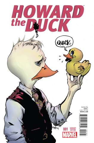 Howard the Duck #1 (Pope Cover)