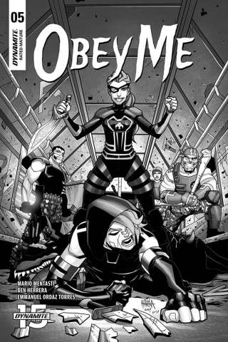 Obey Me #5 (10 Copy Herrera B&W Cover)