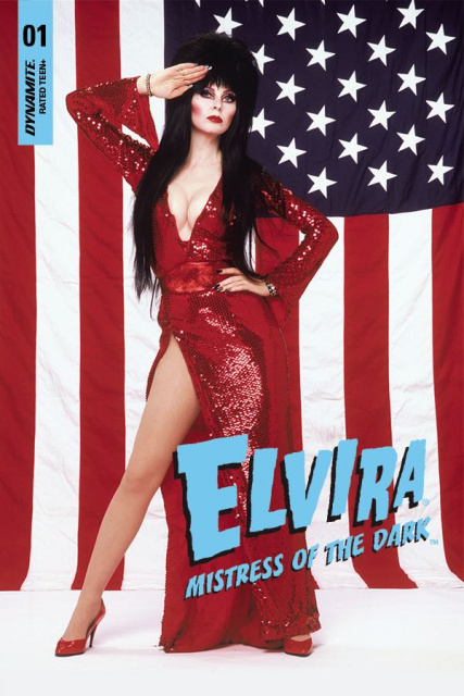 Elvira: Mistress of the Dark #1 (Stars and Stripes Photo Cover)