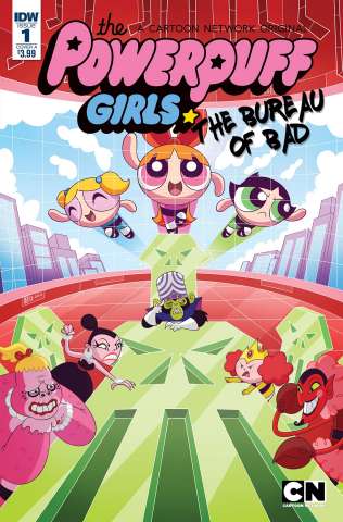 The Powerpuff Girls: The Bureau of Bad #1 (Murphy Cover)