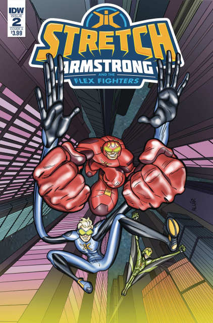 Stretch Armstrong and the Flex Fighters #2 (Amancio Cover)