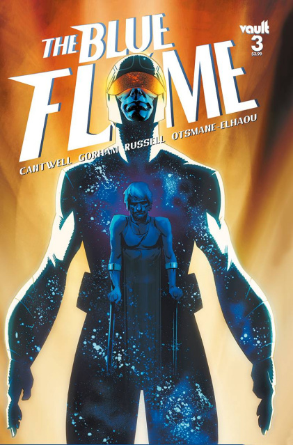 The Blue Flame #3 (Gorham Cover)