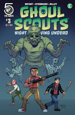 Ghoul Scouts: Night of the Unliving Undead #3 (Stegbauer Cover)