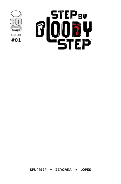 Step By Bloody Step #1 (Blank Cover)