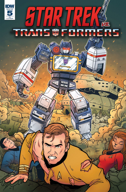 Star Trek vs. The Transformers #5 (10 Copy Panda Cover)
