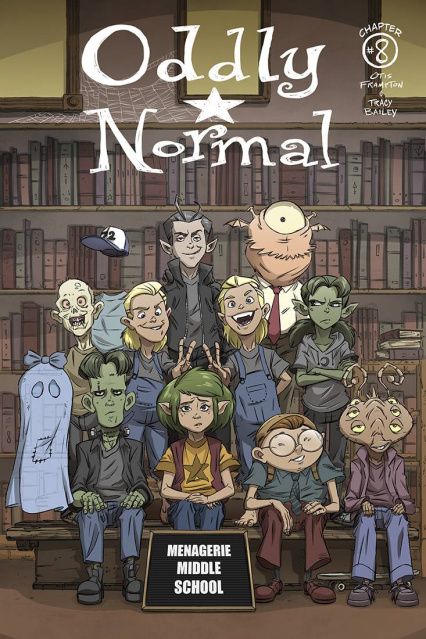 Oddly Normal #8 (Schoening Cover)