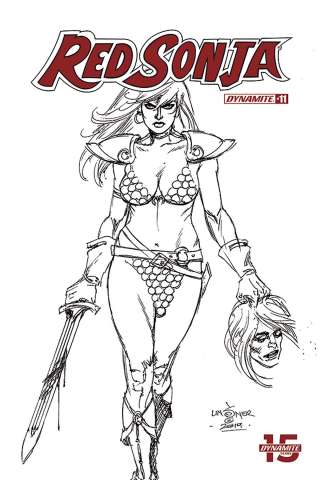 Red Sonja #11 (30 Copy Linsner B&W Cover)