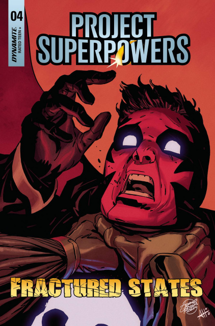 Project Superpowers: Fractured States #4 (Borges Cover)