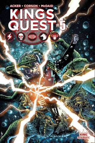 Kings Quest #5 (Worley Subscription Cover)