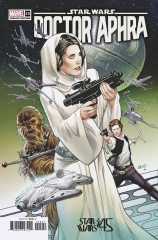 Star Wars: Doctor Aphra #25 (Land New Hope 45th Anniversary Cover)