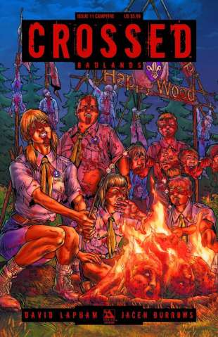 Crossed: Badlands #11 (Campfire Cover)