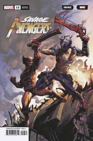 Savage Avengers #12 (Kubert Fortnite Cover)