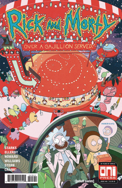 Rick and Morty #45 (Harvey Cover)