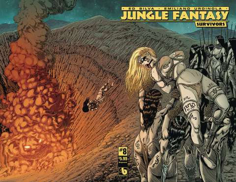 Jungle Fantasy: Survivors #8 (Wrap Cover)