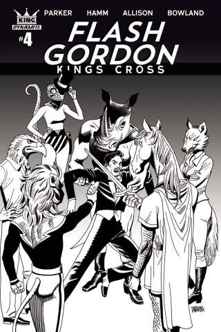 Flash Gordon: Kings Cross #4 (10 Copy Hamm Cover)