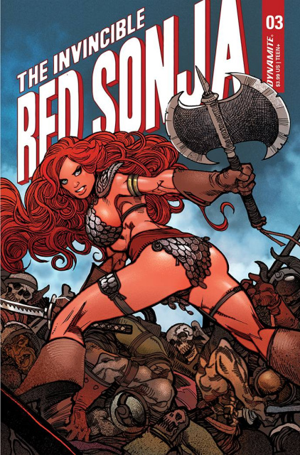 The Invincible Red Sonja #3 (Premium Moritat Cover)