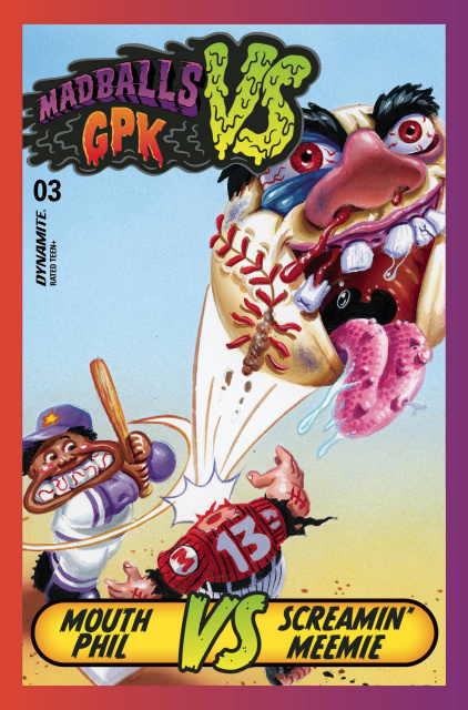 Madballs vs. Garbage Pail Kids #3 (Trading Card Cover)