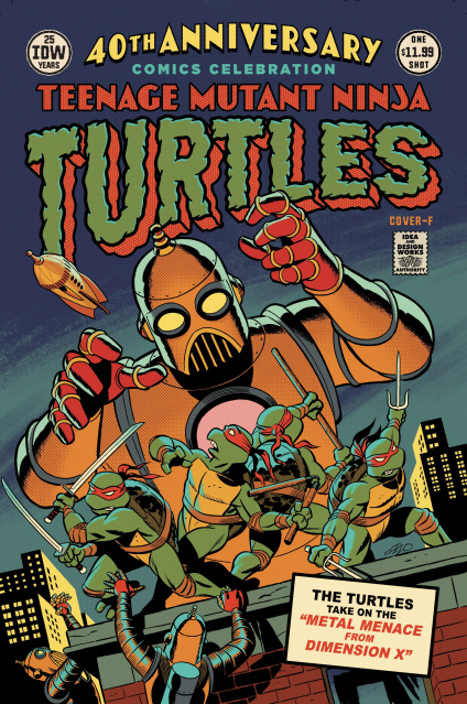 Teenage Mutant Ninja Turtles 40th Anniversary Celebration #1 (Cho Cover)