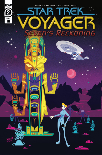 Star Trek: Voyager - Seven's Reckoning #2 (10 Copy Veregge Cover)