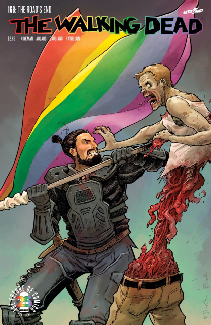 The Walking Dead #168 (Pride Month Cover)