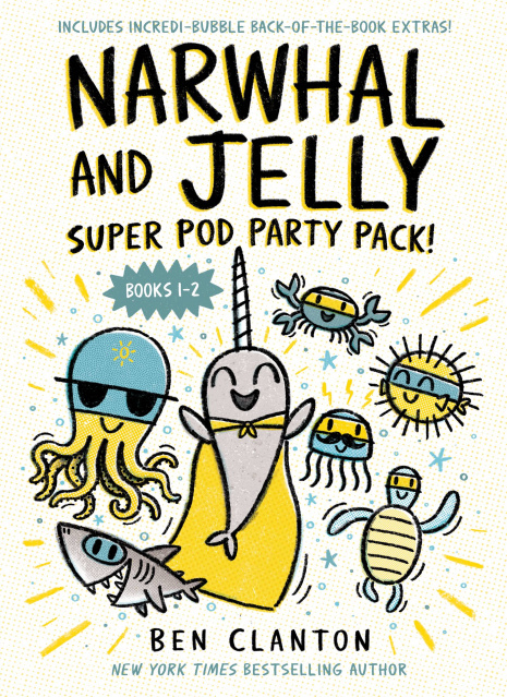 Narwhal and Jelly: Super Pod Party Pack!