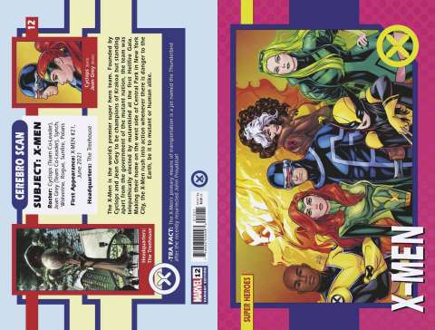 X-Men #12 (Dauterman Trading Card Cover)